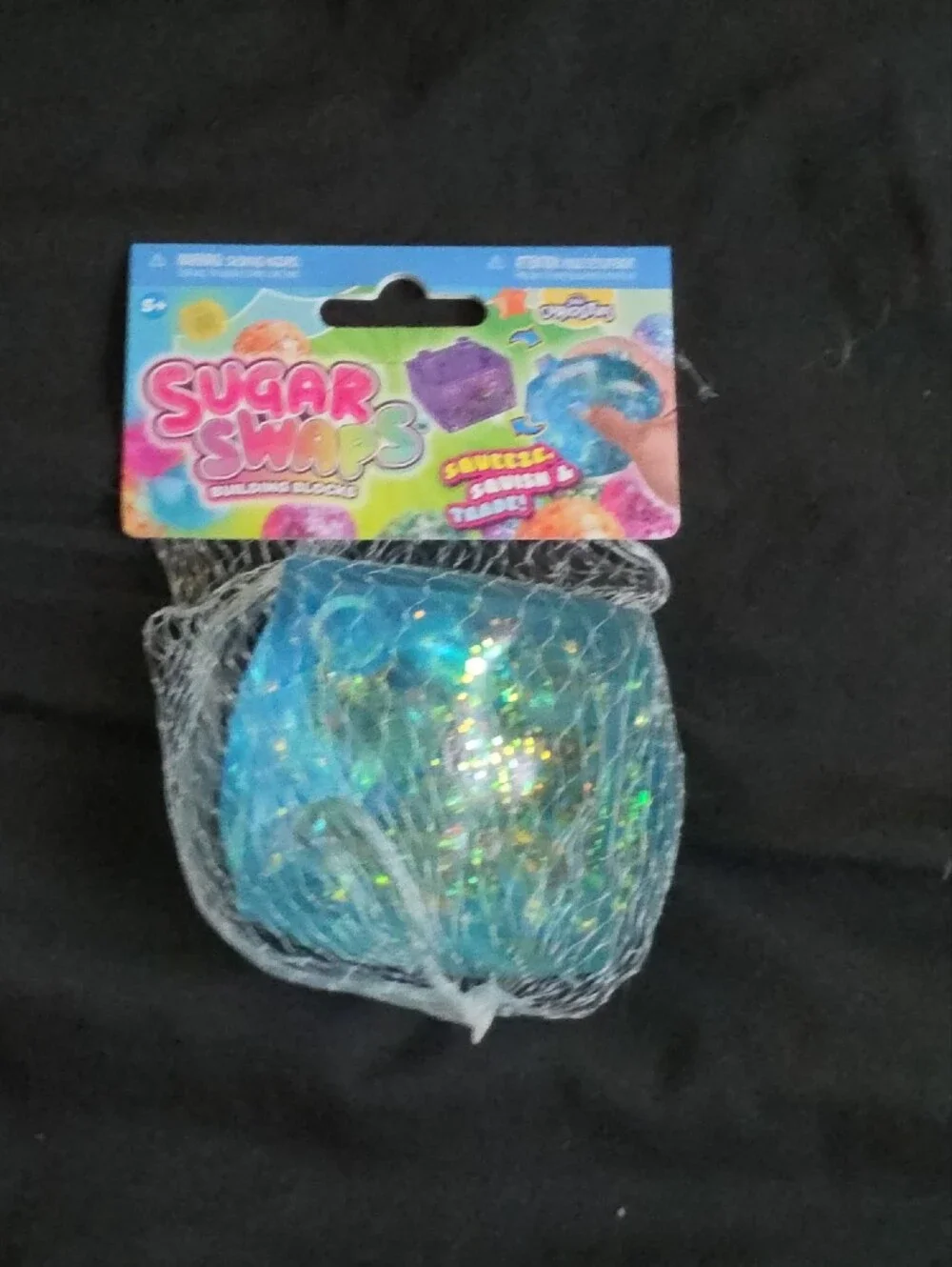 Assorted Squishy Sensory Toys - Pink, Purple, Blue, Green